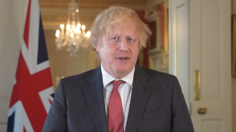 Boris Johnson agradeceu aos cristãos por suas orações. (Foto: Reprodução/Christian Post)