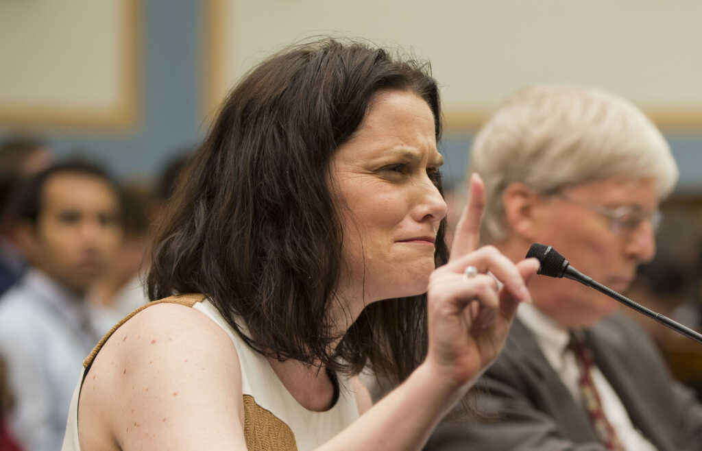 Gianna Jessen nasceu com paralisia cerebral após sua mãe biológica tentar abortá-la nos anos 70. (Foto: AP Photo/Pablo Martinez Monsivais)