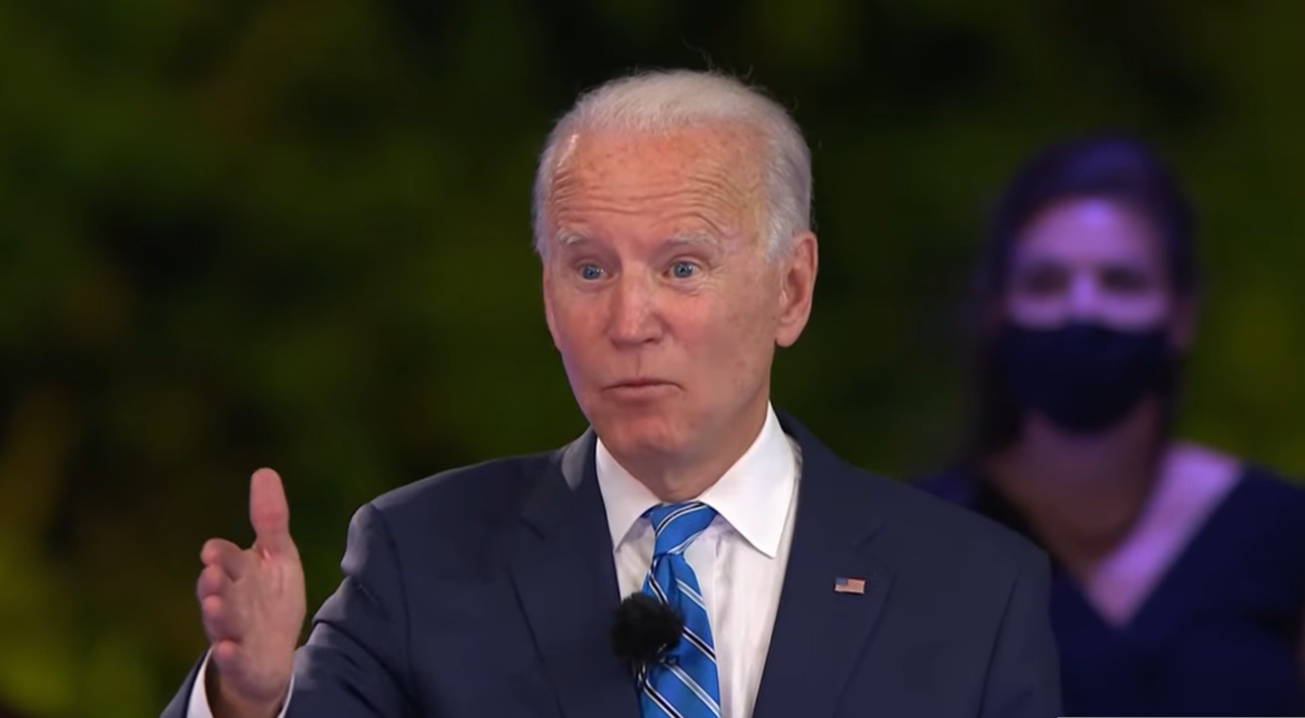 Candidato democrata nas eleições presidenciais dos EUA em 2020, Joe Biden prometeu que o aborto sob demanda e em qualquer estágio da gestação se tornará uma lei do país, caso ele seja eleito. (Imagem: NBC)