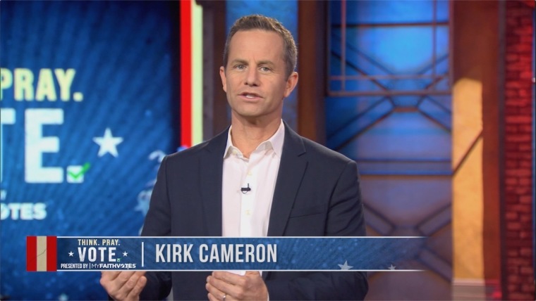 Kirk Cameron é ator e apresentador, conhecido por sua participação filmes como "À Prova de Fogo" e "Deixados para Trás". (Imagem: TBN)