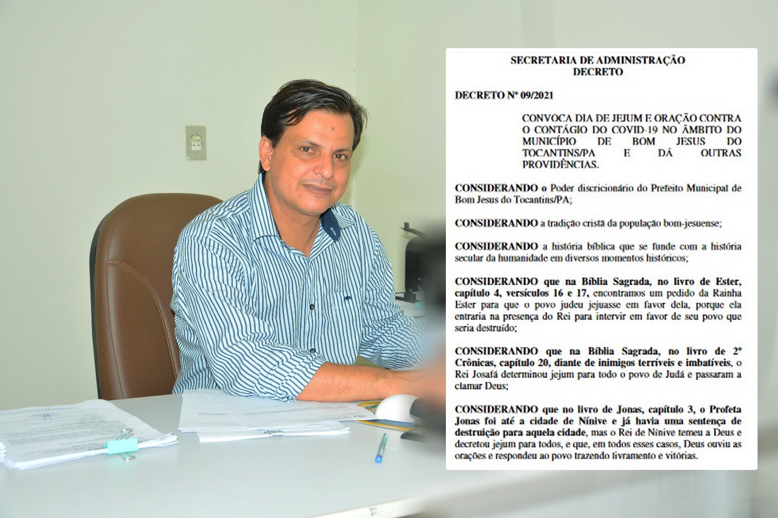 Final de semana - Prefeitura Municipal de Bom Jesus do Tocantins