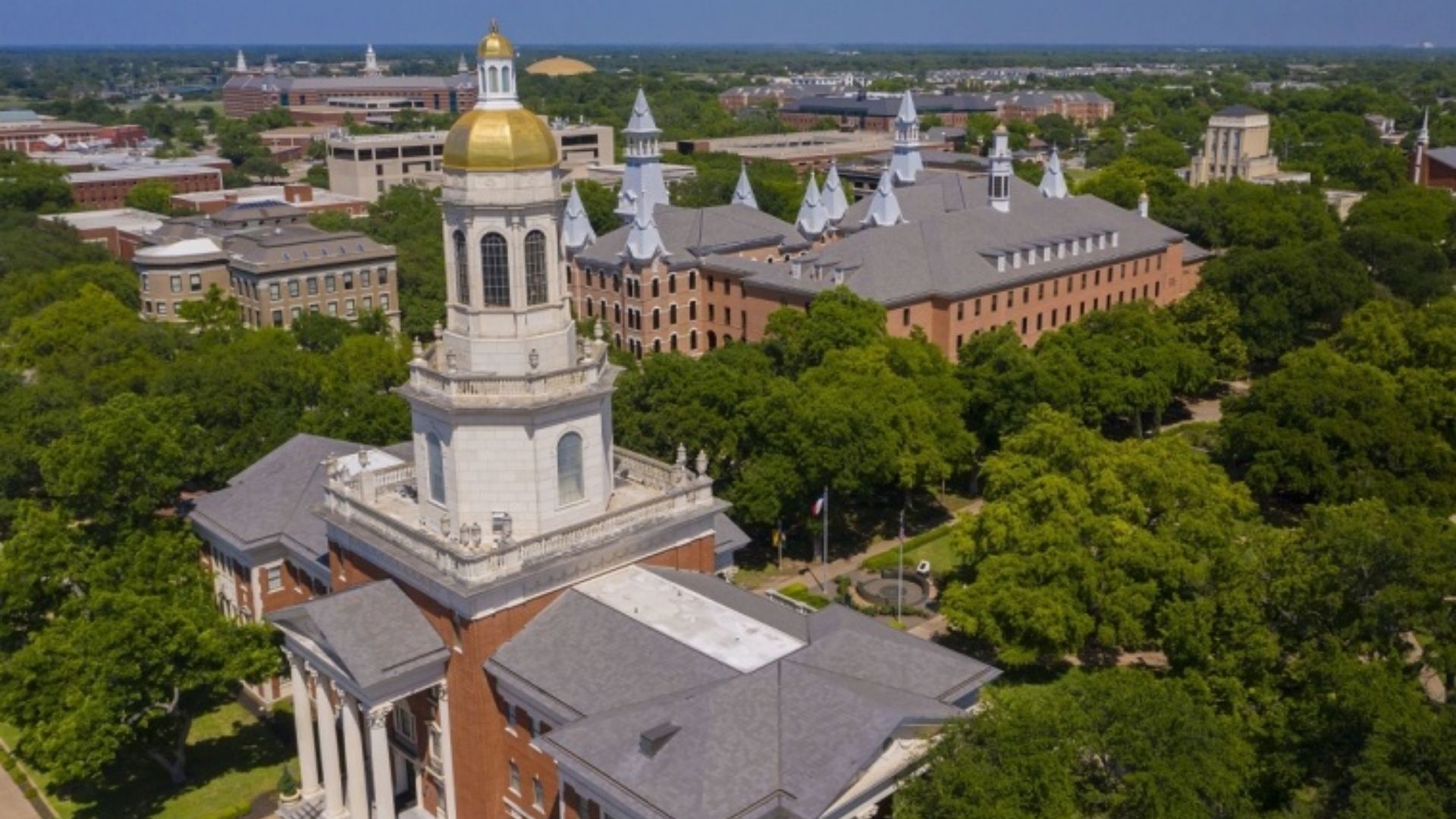 Campus da Baylor University, nos Estados Unidos. (Foto: Morty Ortega)