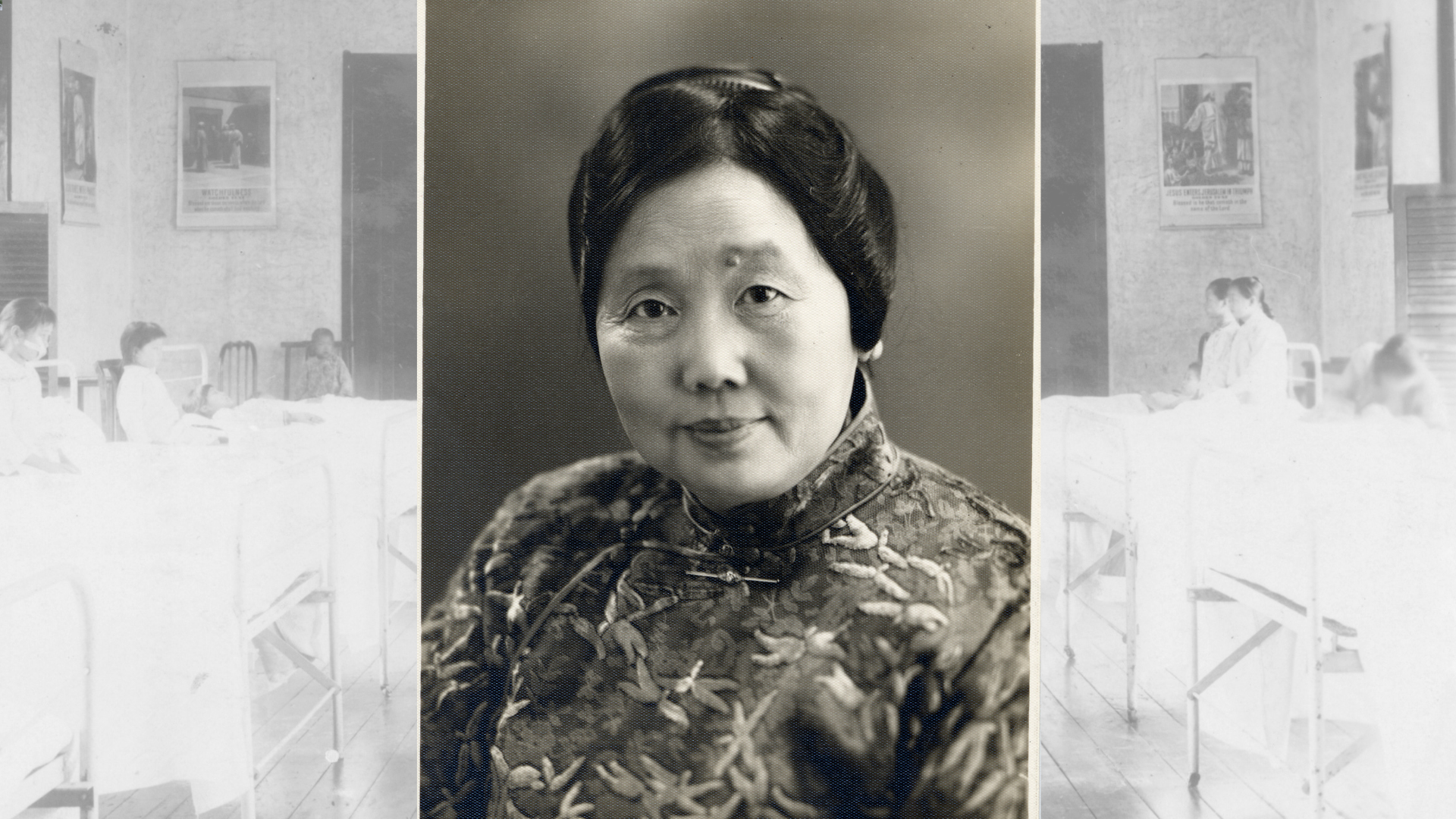 Shi Meiyu em seus anos como médica. (Foto: Bentley Historical Library, University of Michigan).