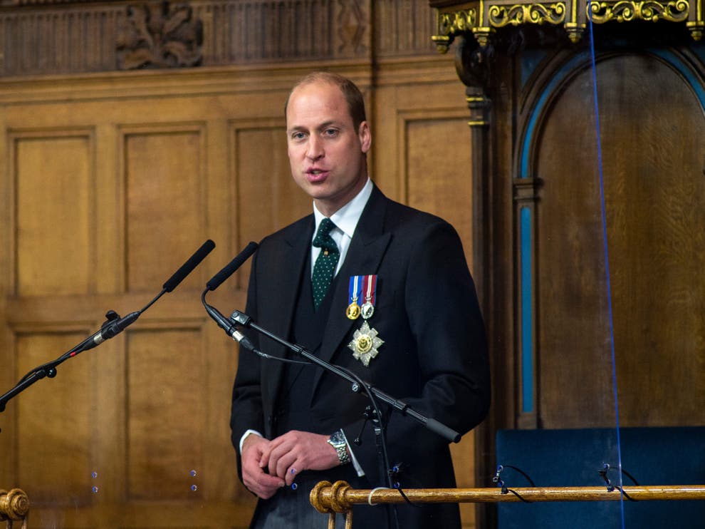 O duque de Cambridge discursando na Assembleia Geral da Igreja da Escócia (Foto: Getty Images). 