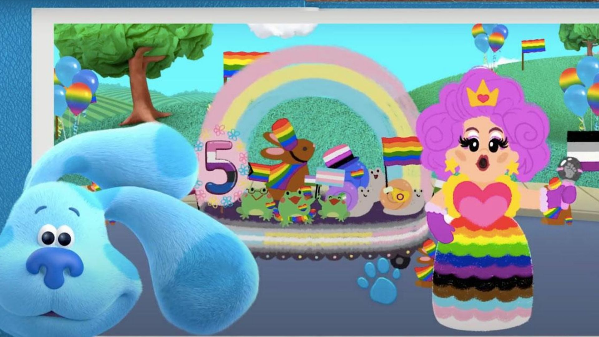 Novo desenho infantil da Nickelodeon mostra drag queen apresentando desfile LGBT
