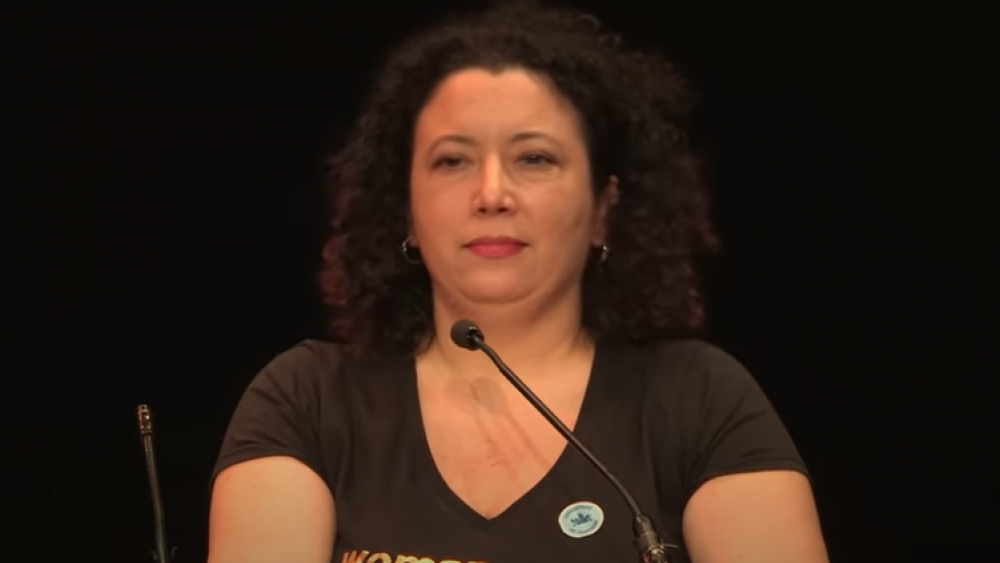 Maya Forstater venceu recurso na justiça que a mantinha sem emprego. (Foto: Reprodução / YouTube)