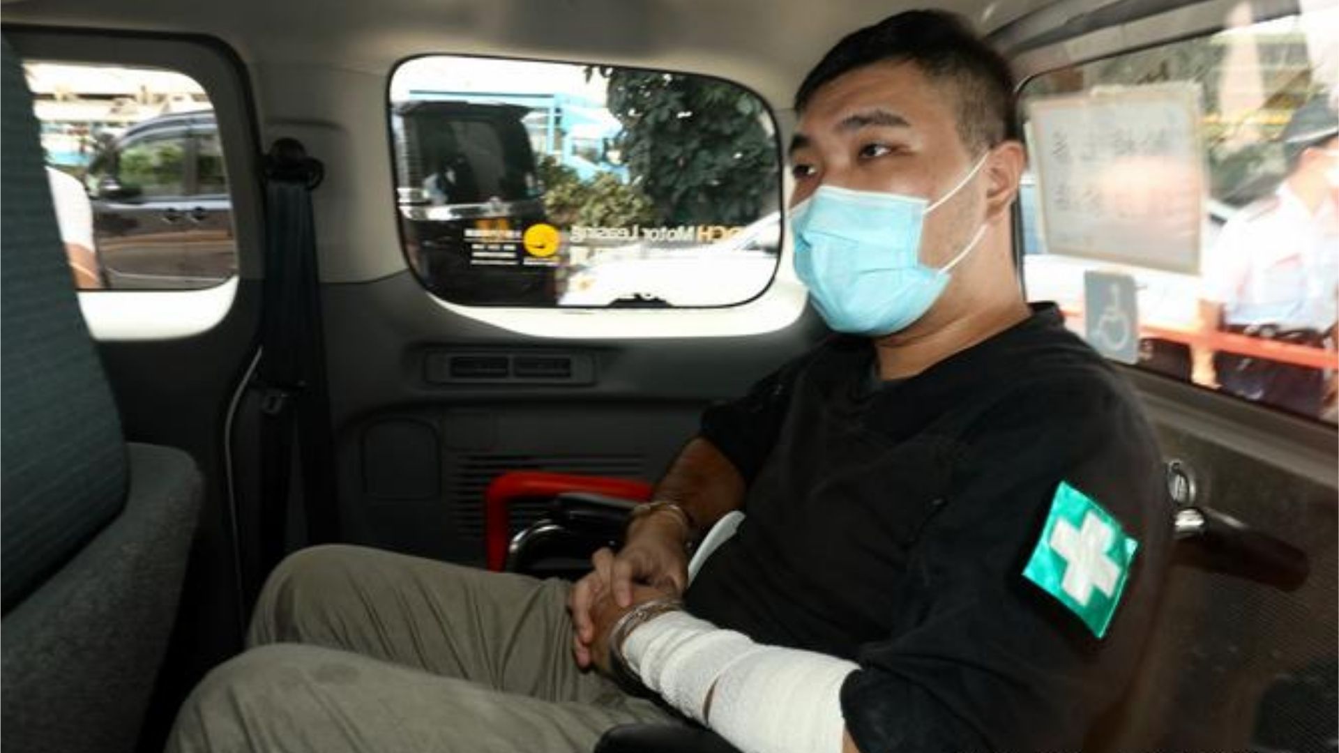 Tong Ying-kit é o primeiro a ser julgado sob a controversa lei imposta pela China em Hong Kong. (Foto: Eddie Stringer/ZUMA Wire)