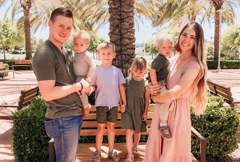 Paige Hilken morreu aos 28 anos e deixou marido e cinco filhos. (Foto: Instagram)
