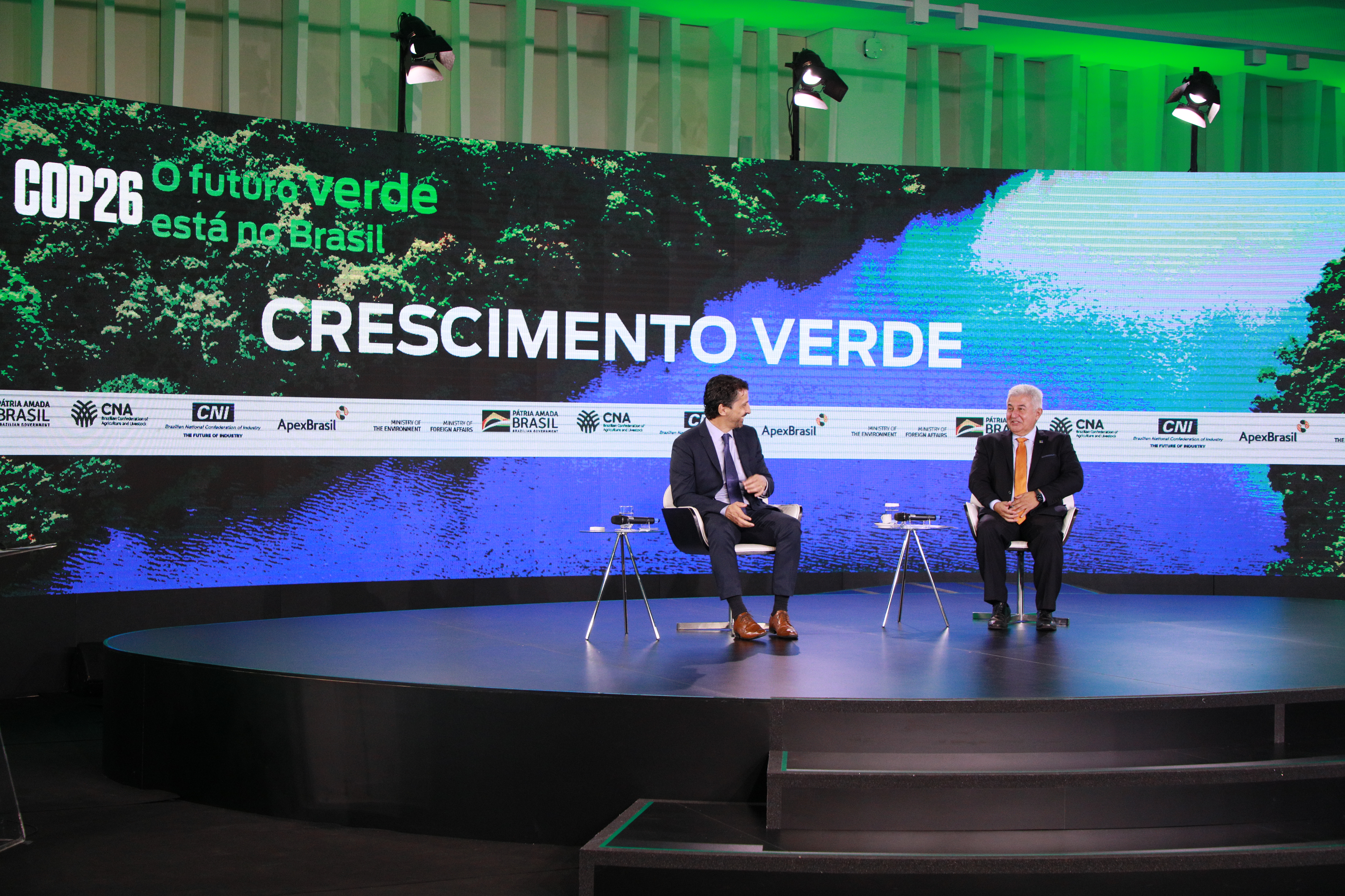 Evento COP26 Inovações, 26ª Conferência das Partes, no Brasil, setembro de 2021. (Foto: Wesley Sousa/ASCOM/SEAPC/MCTI/Flickr)