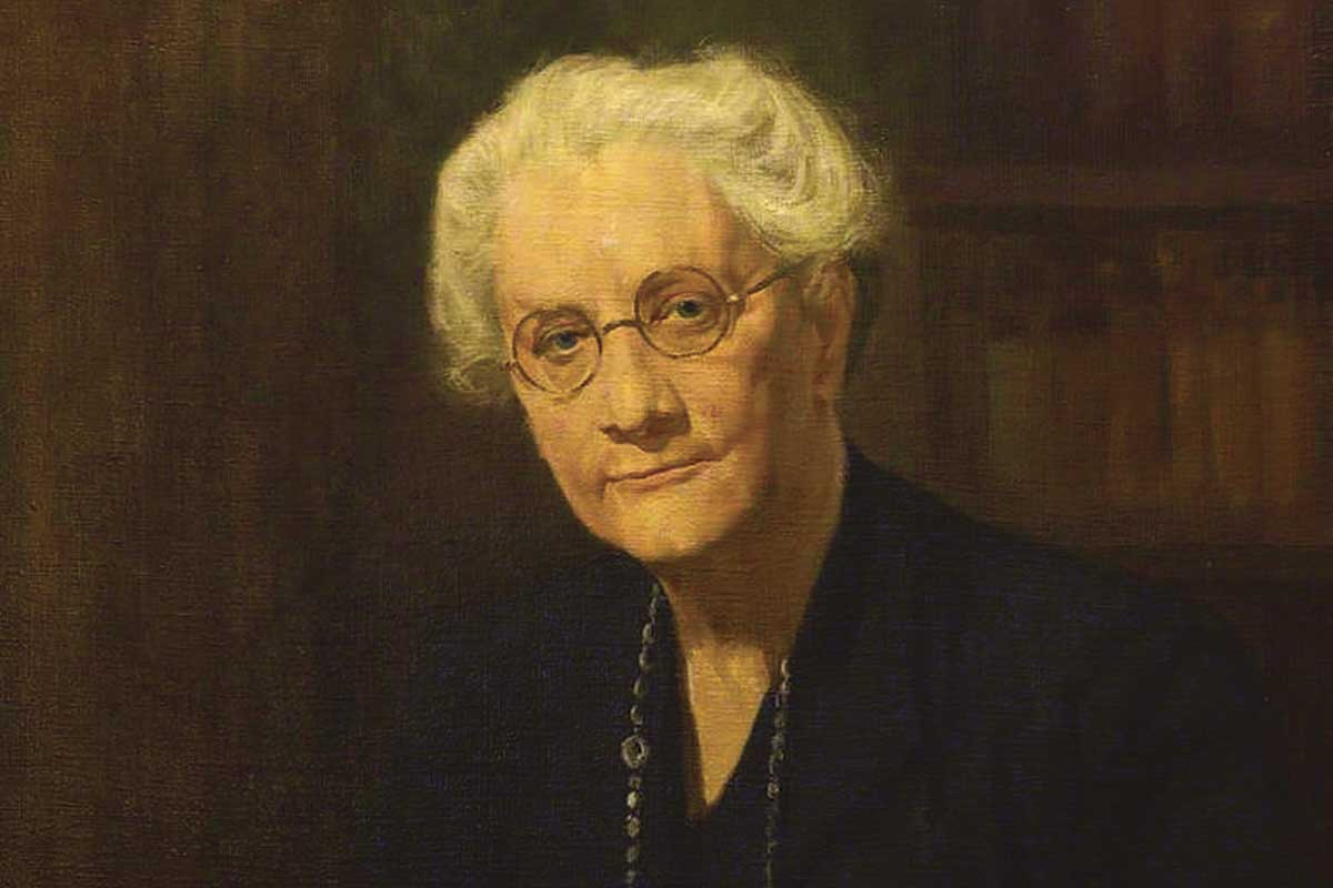 Pintura da missionária inglesa Mildred Cable. (Foto: Cambridge University Library)