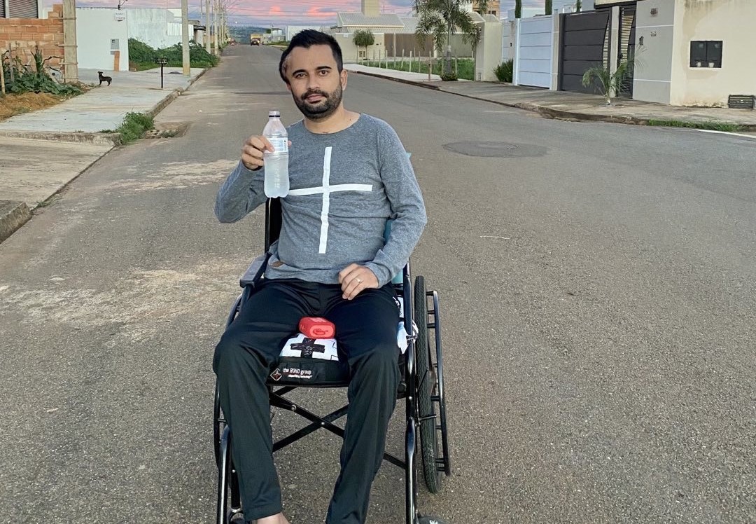 Marco Antônio superou Covid após 140 dias de internação. (Foto: Reprodução / Instagram Marco Antônio Lima)