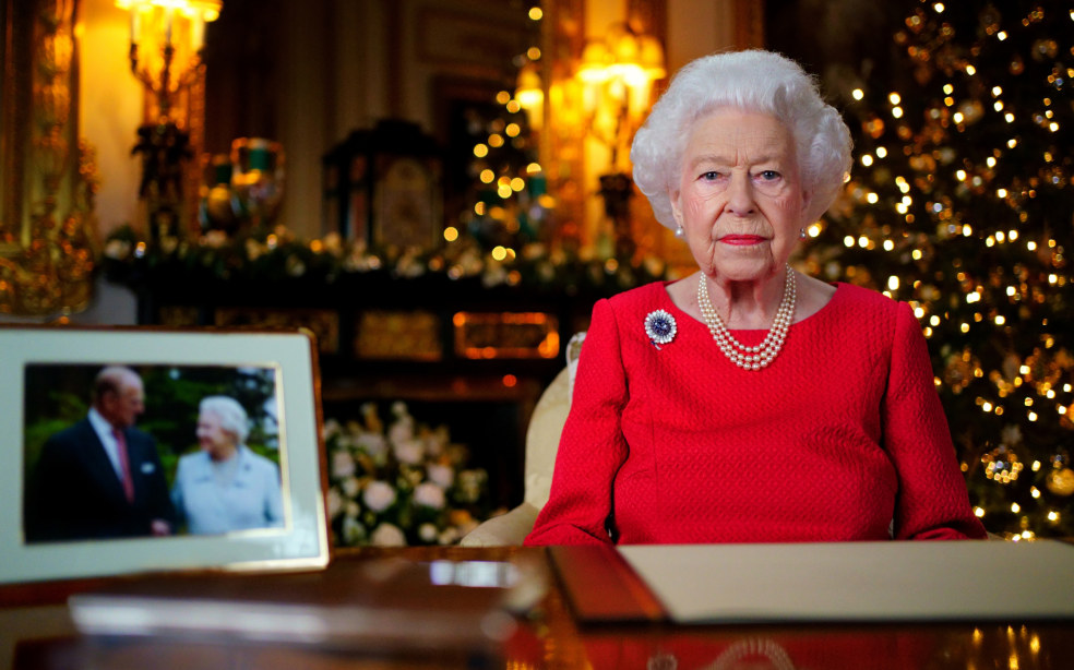 Rainha Elizabeth II em discurso de Natal. (Foto: The Royal Household)