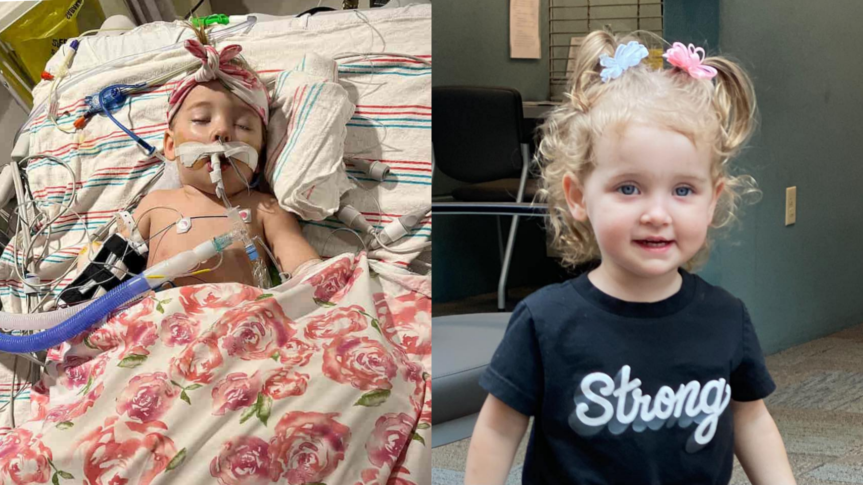 Menina de 2 anos com parada cardíaca de 30 minutos volta à vida após orações