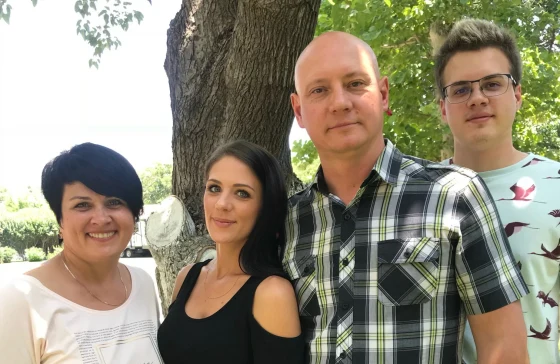Dmitry Bodyu, de 50 anos, foi levado de casa por dez soldados em Melitopol. (Foto: Cortesia da família Bodyu). 