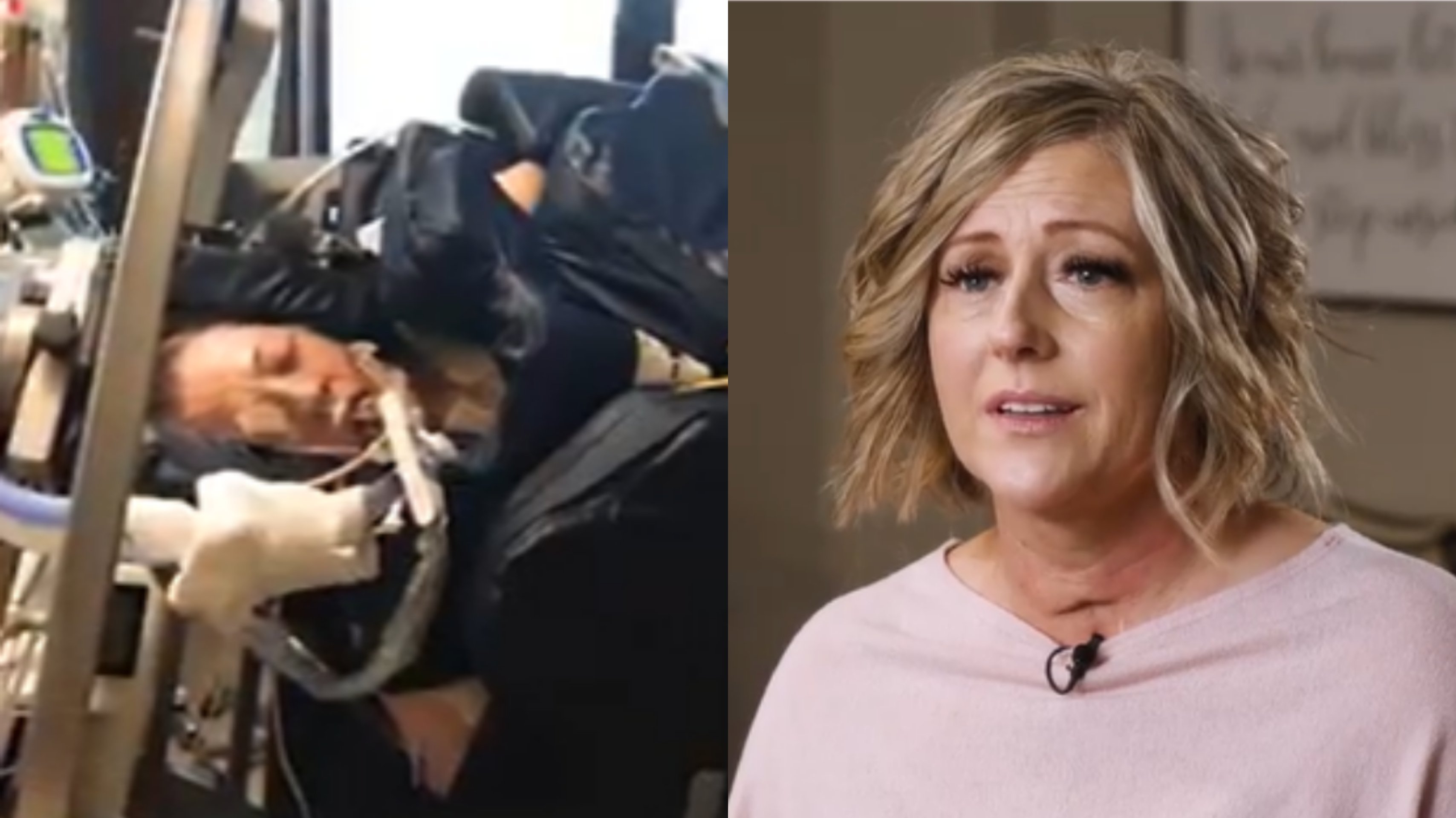 Kim Gustin viveu um milagre de ressurreição. (Foto: Reprodução/CBN News).