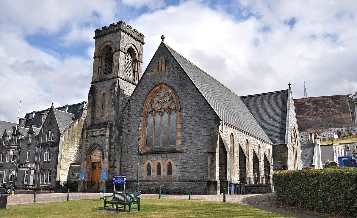 Igreja da Escócia, Fort William. (Foto: Robert Cutts de Bristol/Creative Commons)