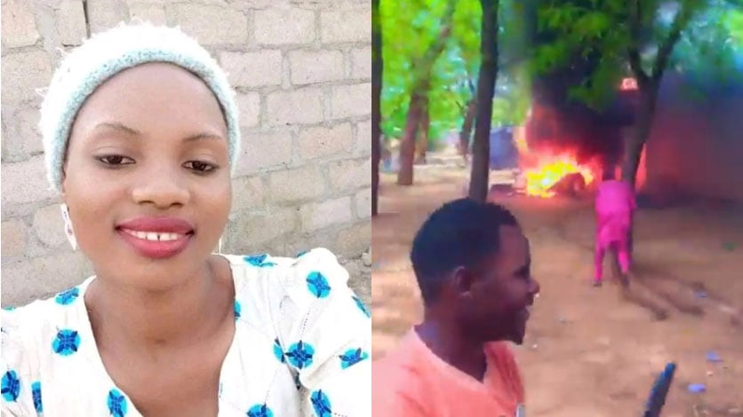 Deborah Emmanuel, de 25 anos, foi queimada até a morte, acusada de blasfêmia. (Foto: Reprodução/Twitter). 