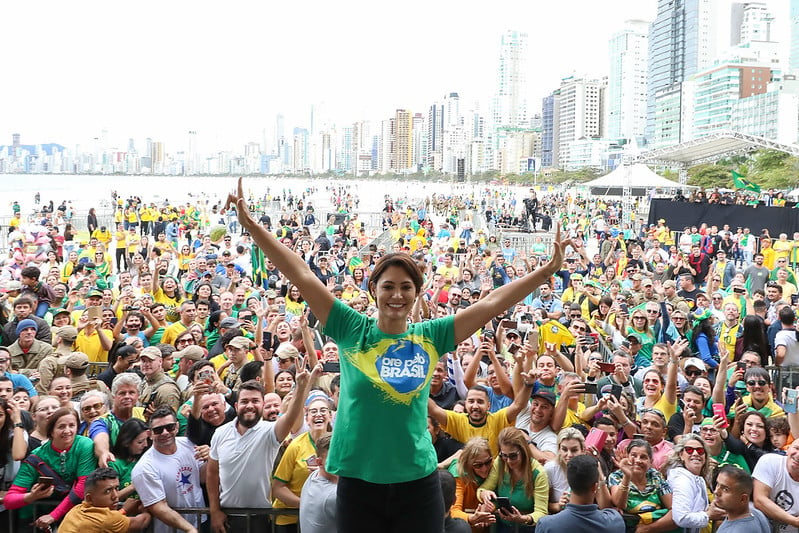 “A nossa nação tem promessas do Senhor”, diz Michelle Bolsonaro