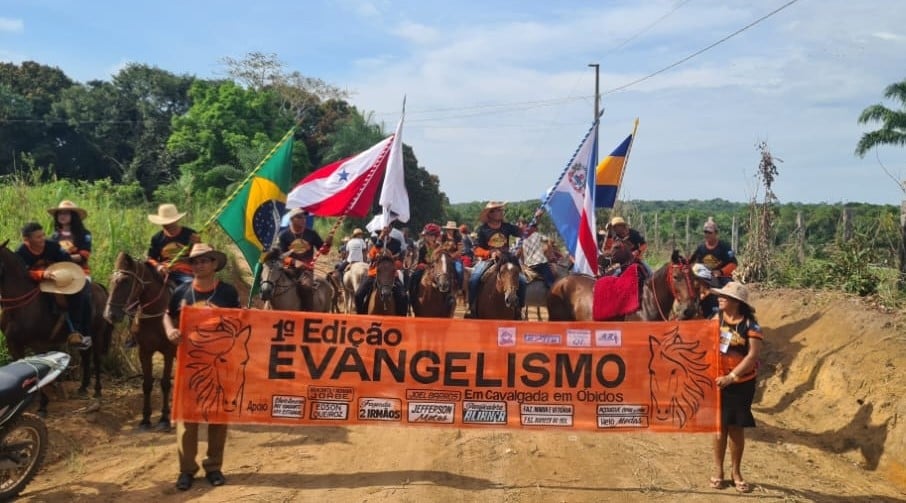 Igreja do Pará realiza cavalgada para evangelizar comunidades 