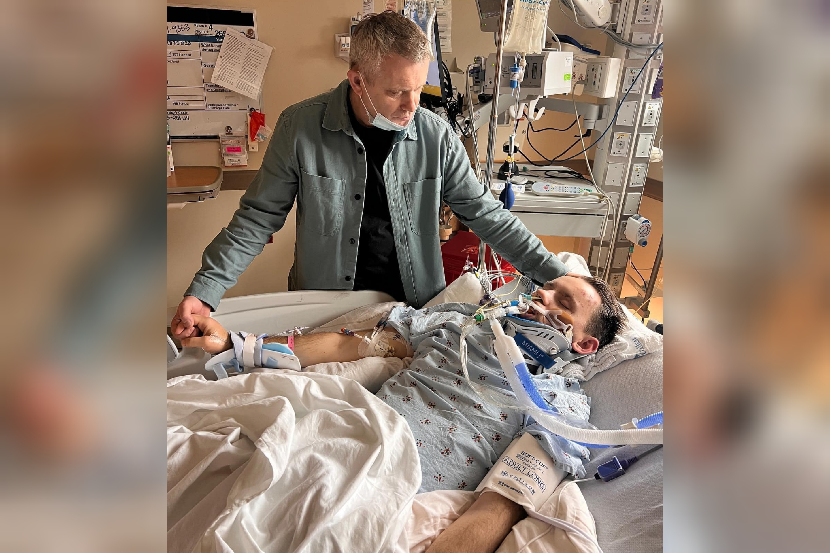 Nikita Skorykh sofreu lesão cerebral traumática e lesão na medula espinhal. (Foto: Facebook/Nikita Skorykh).