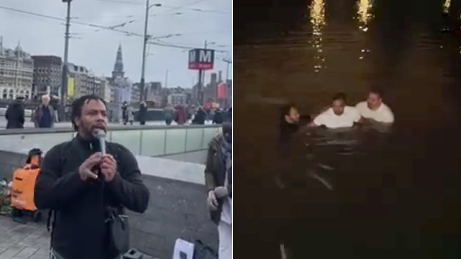 Evangelista prega nas ruas de Amsterdã e 20 pessoas são batizadas