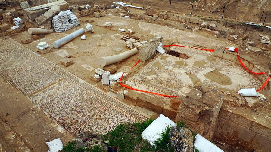Mosaico com evidências do cristianismo primitivo é encontrado perto da Galileia