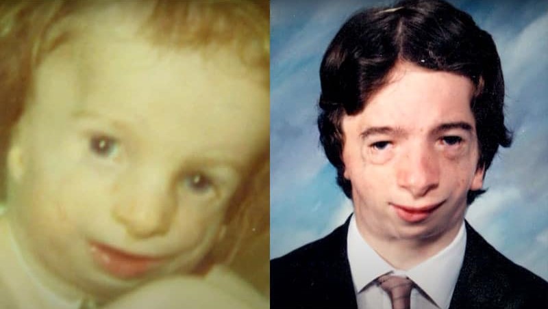 : Francis Joel Smith quando criança e hoje. (Foto: Reprodução/GOD TV)