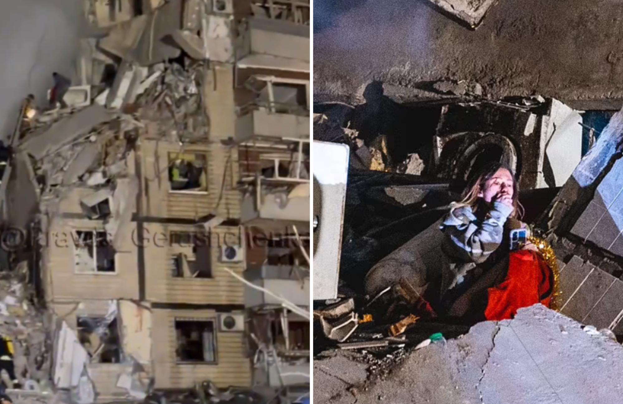 ‘Milagre’: Jovem sobrevive a ataque que matou 45 pessoas em prédio na Ucrânia 