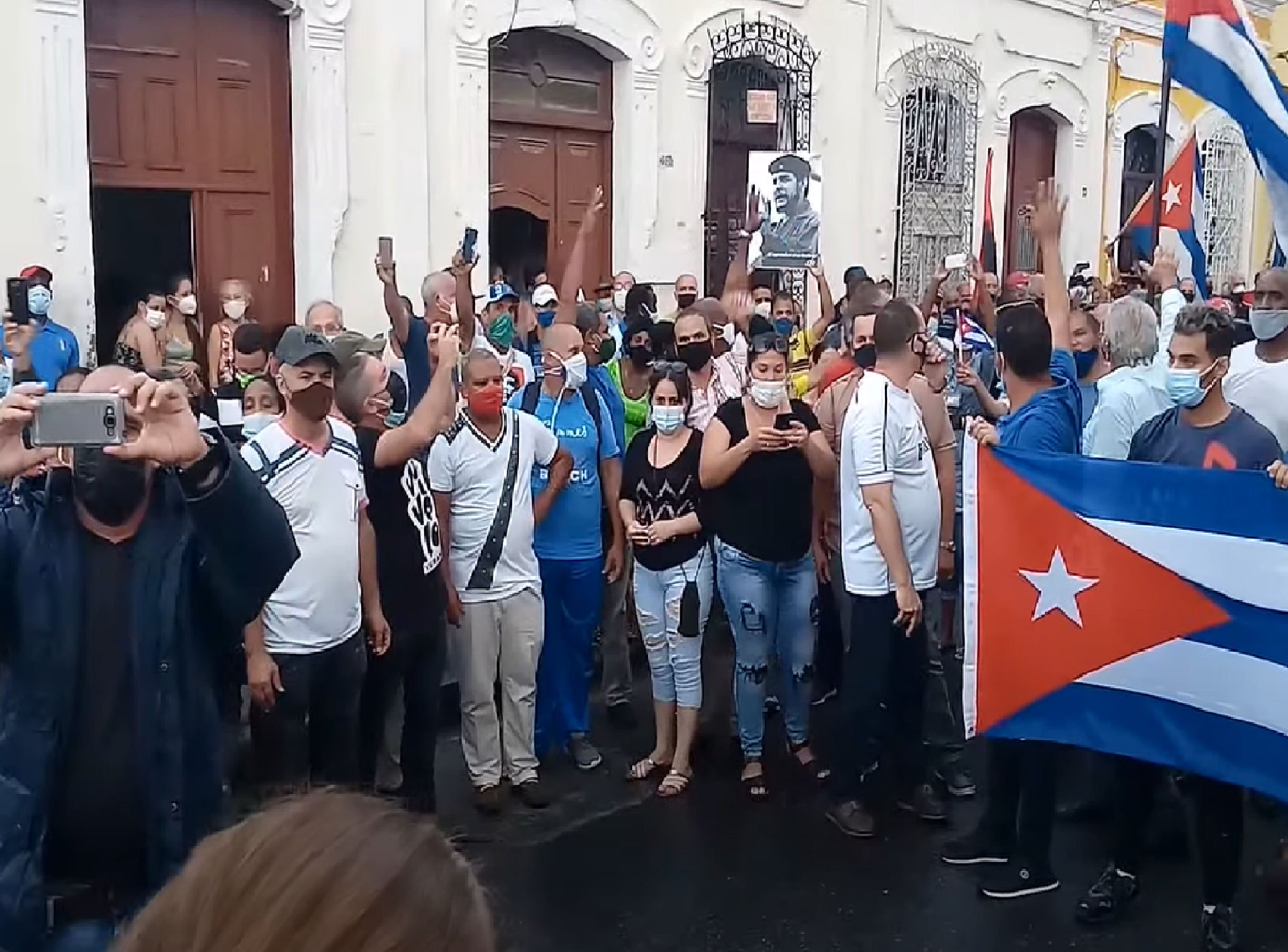 Protestos em Cuba. (Foto: Wikimedia Commons)