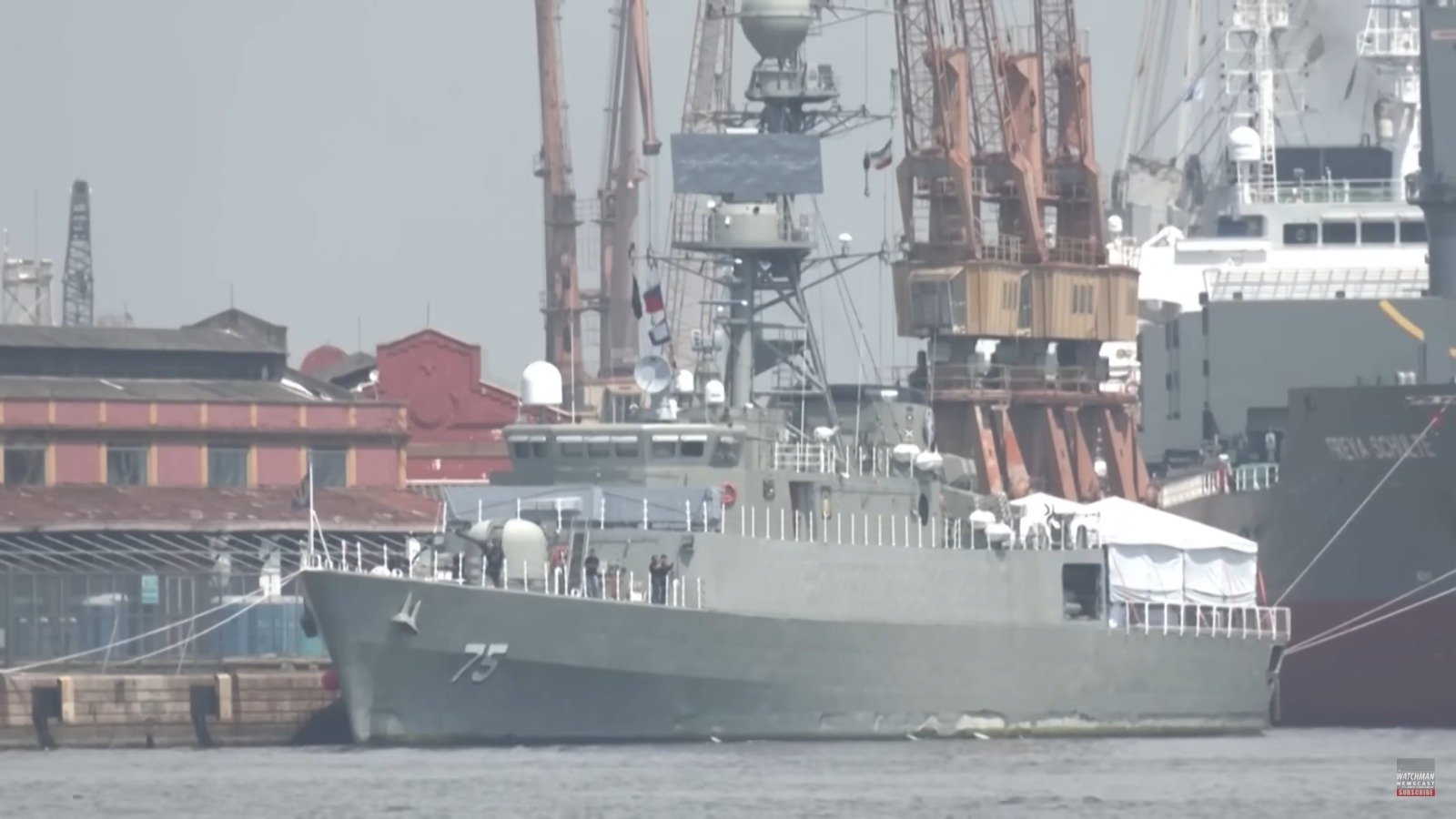 Brasil permite entrada de navios de guerra do Irã e é criticado por Israel