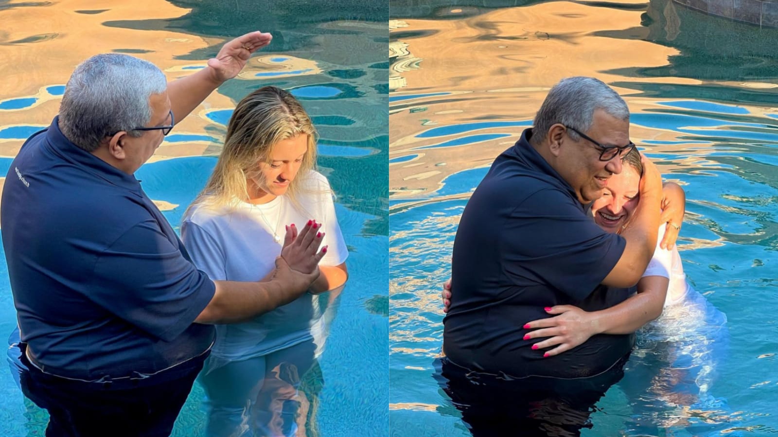 Marina Liberato foi batizada na Igreja da Família, em Orlando. (Foto: Instagram/Marina Liberato).