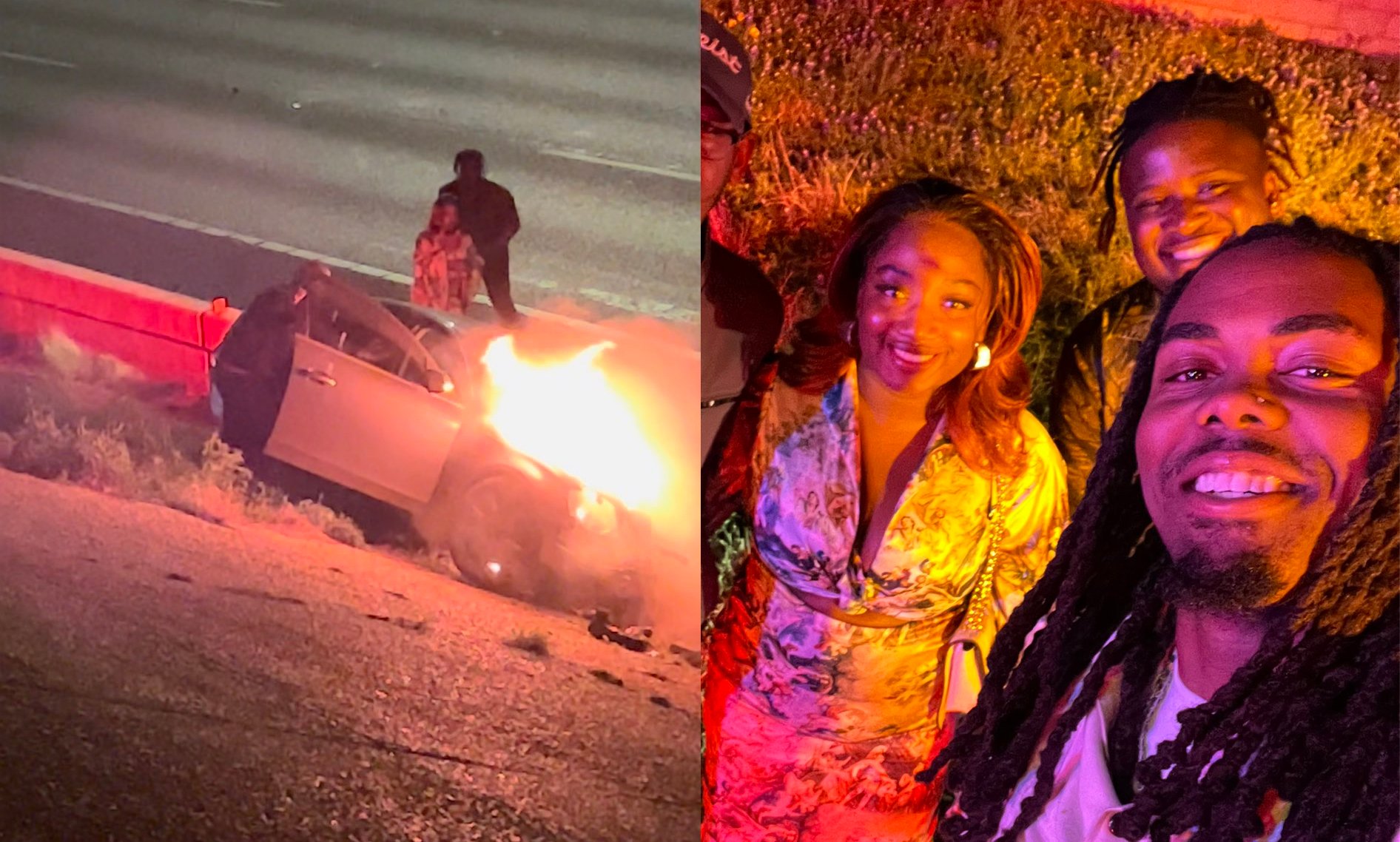 Atleta resgata homem de carro em chamas e testemunha: “Deus é real”