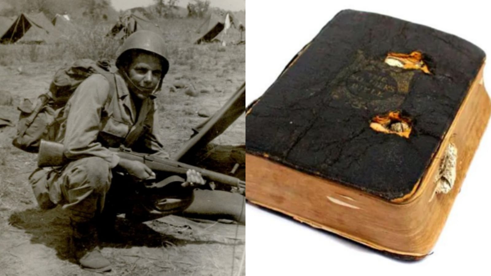 Bíblia salvou soldado em ataque aéreo na Primeira Guerra Mundial