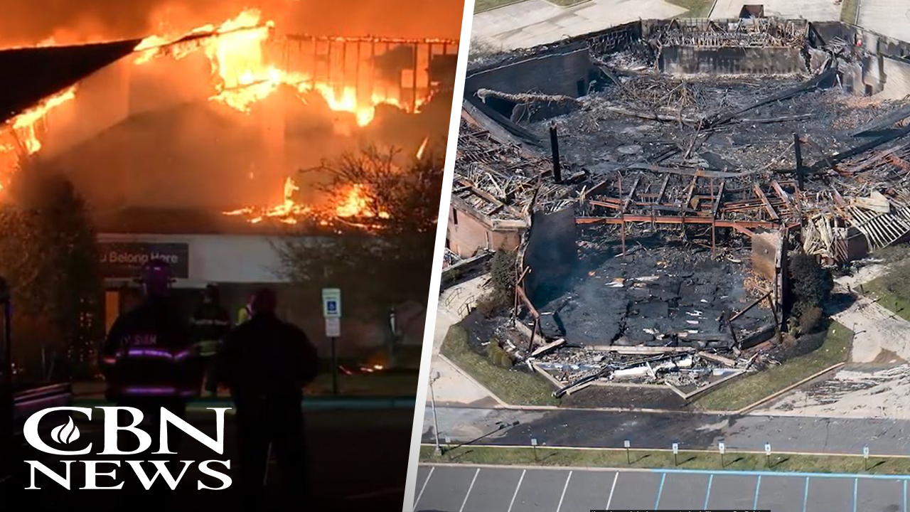 Incêndio destrói igreja em Nova Jersey: 'Estamos devastados, mas não derrotados'
