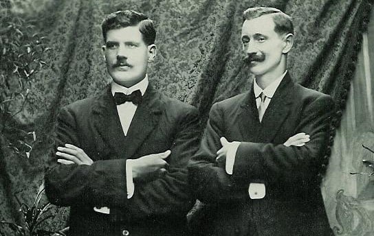 Os missionários suecos Gunnar Vingren e Daniel Berg. (Fotos: Public Domain)