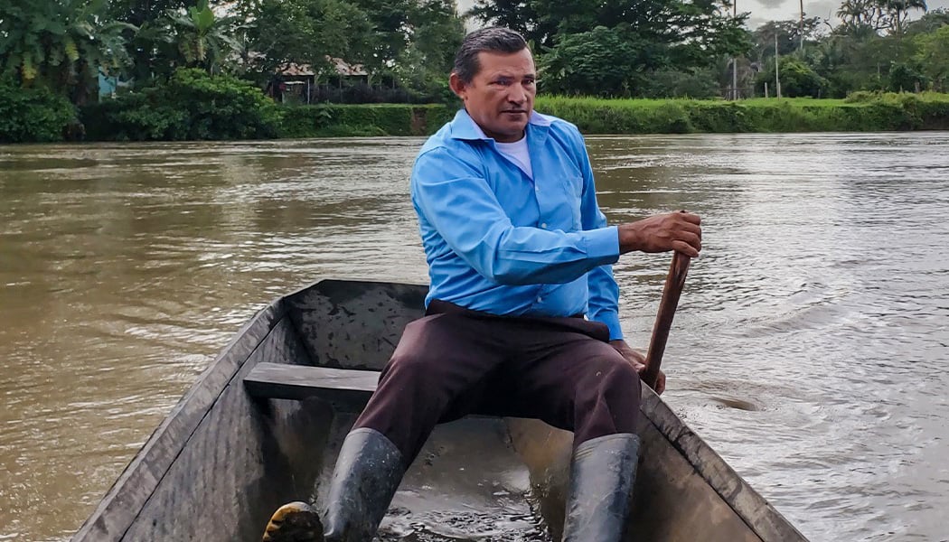 O rio é um local de muitos acidentes entre moradores da região. (Foto: Reprodução/Christian Aid)