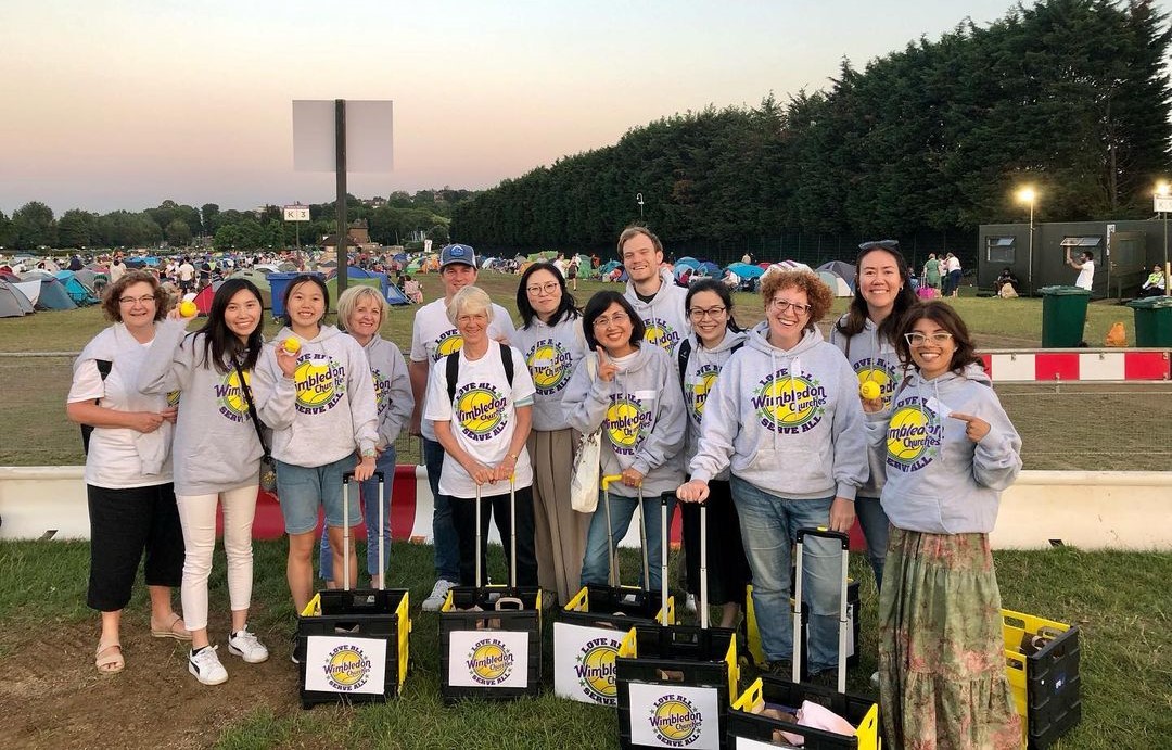 Equipe de voluntários de 6 igrejas do Third Space Ministries em Wimbledon. (Foto: Instagram/Third Space Ministries)