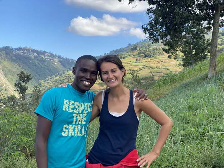 Alix Dorsainvil e seu marido Sandro Dorsainvil, fundador da El Roi Haiti. (Foto: El Roi Haiti).