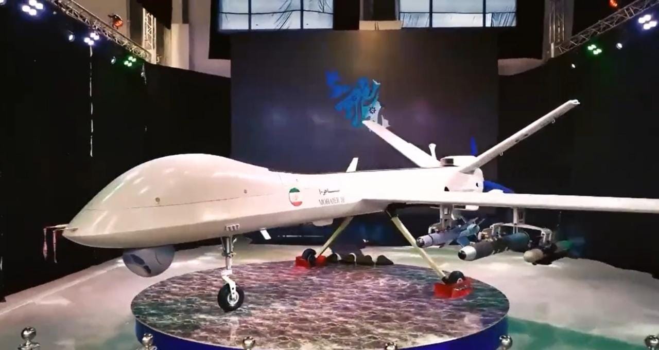 Imagem do drone. (Foto: Captura de tela/Twitter Kian Sharifi)