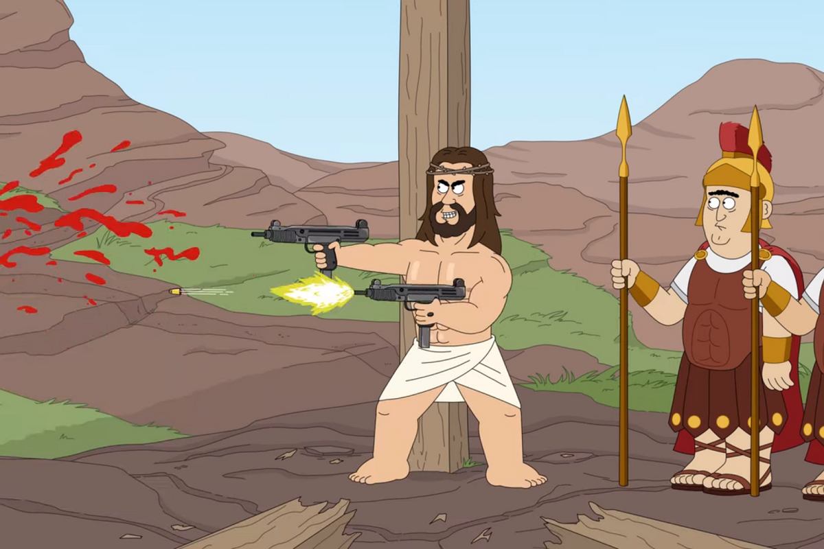 Desenho da Netflix mostra Jesus ‘apaixonado’ por armas e sexo