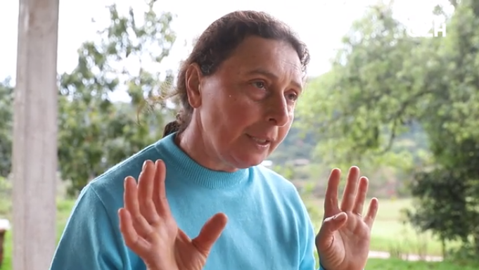 Janete Nardini, de 57 anos, foi arrastada por 18 km na enchente. (Foto: Reprodução/GZH).