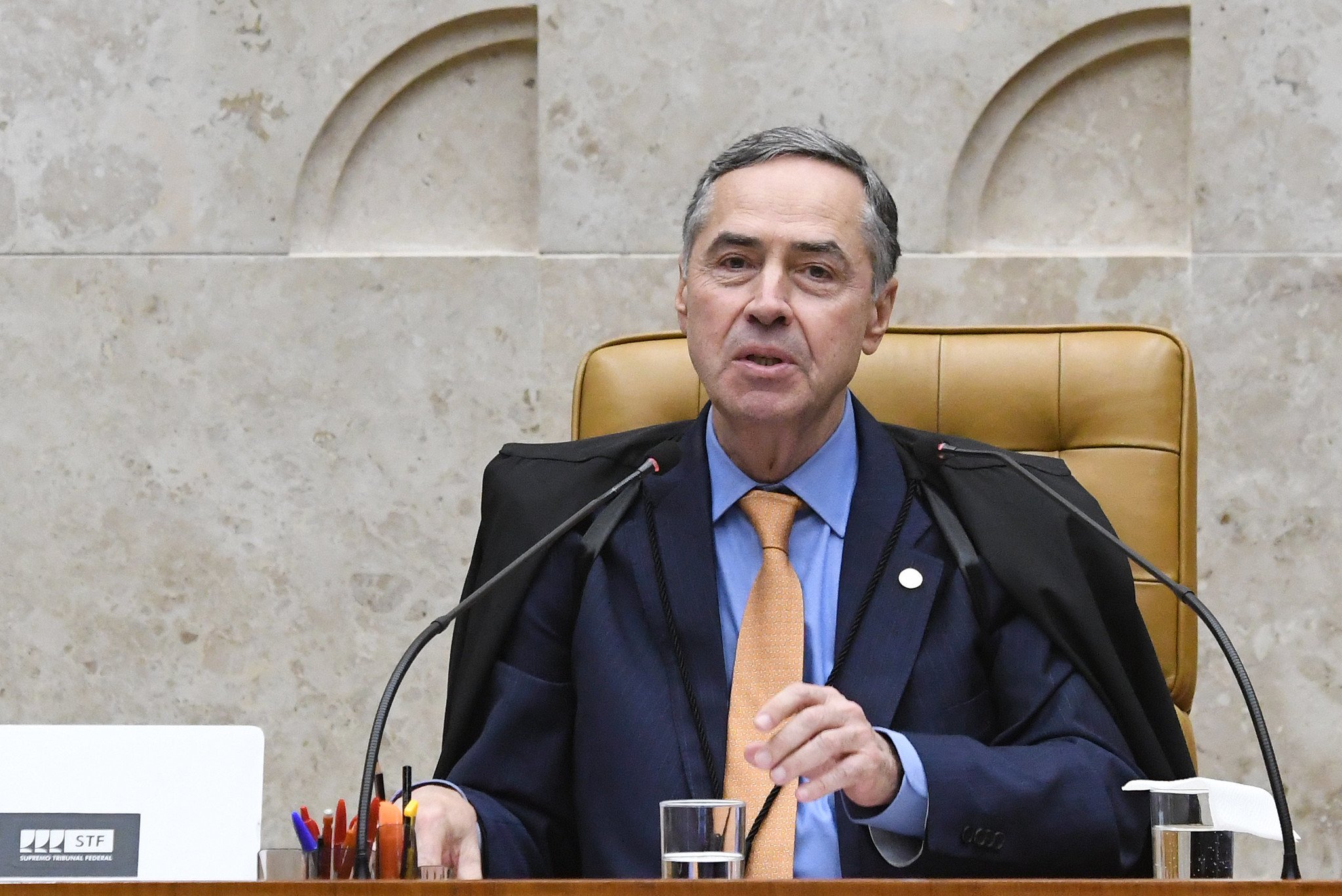 Presidente do (STF) Luís Roberto Barroso. (Foto: Carlos Moura/SCO/STF).
