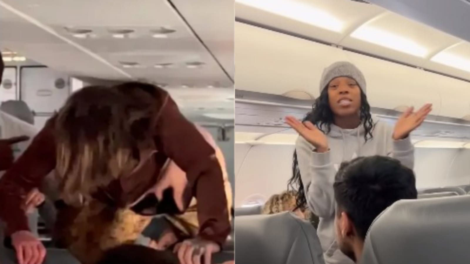 Mulher prega em avião após pânico com passageira ‘possuída’: ‘Encontrem Jesus’