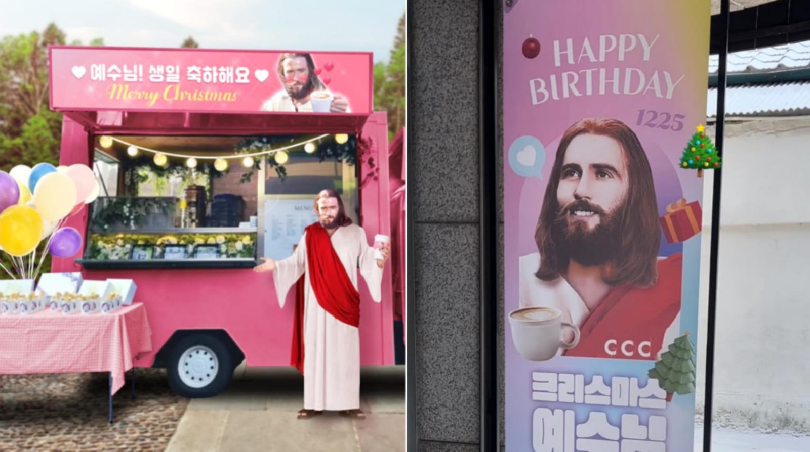 O “fan cafe” celebrou o aniversário de Jesus. (Foto: X/boo_eol).