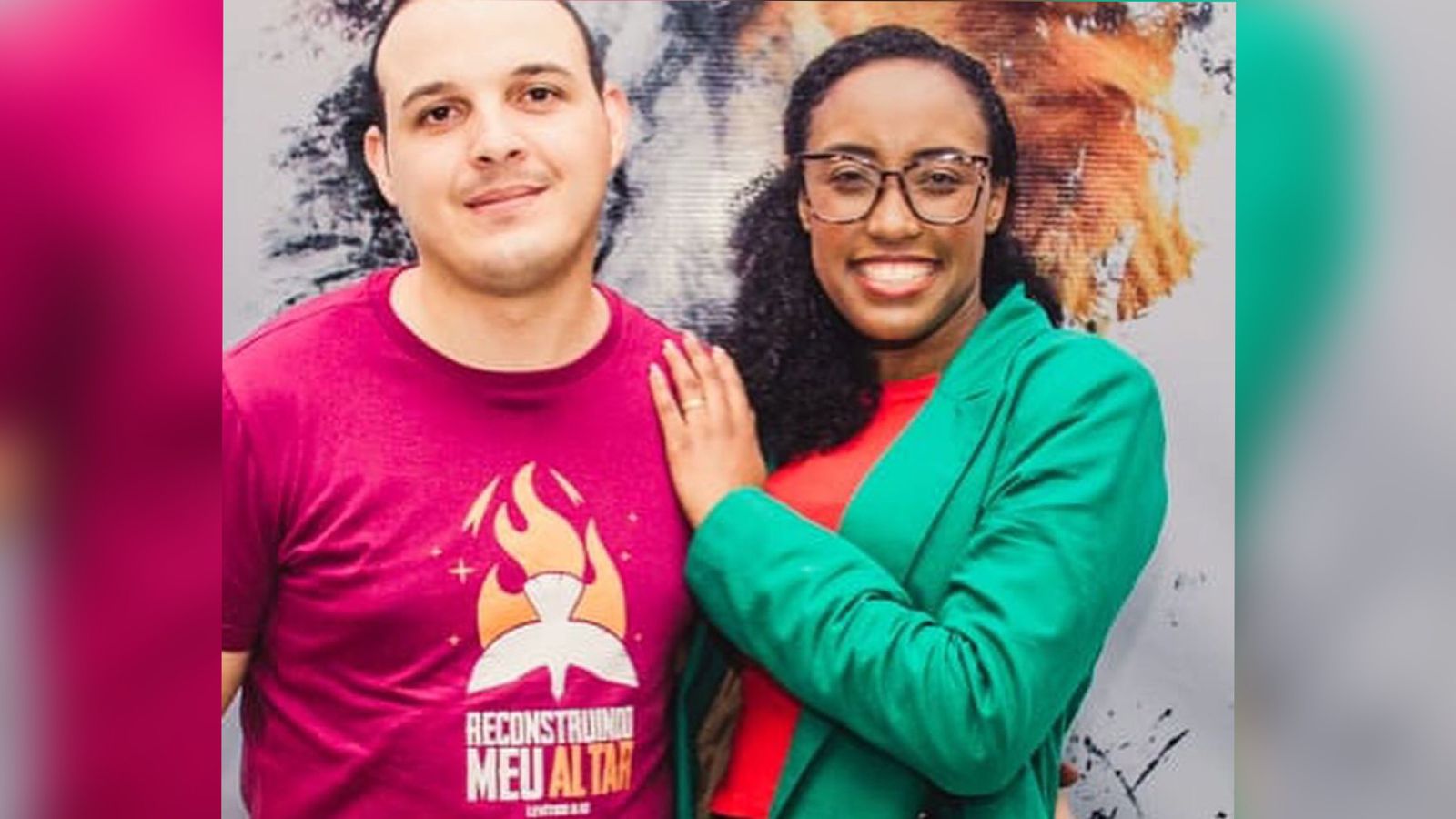 Sulamita e Ricardo. (Foto: Reprodução/Instagram/Sulamita Alves)
