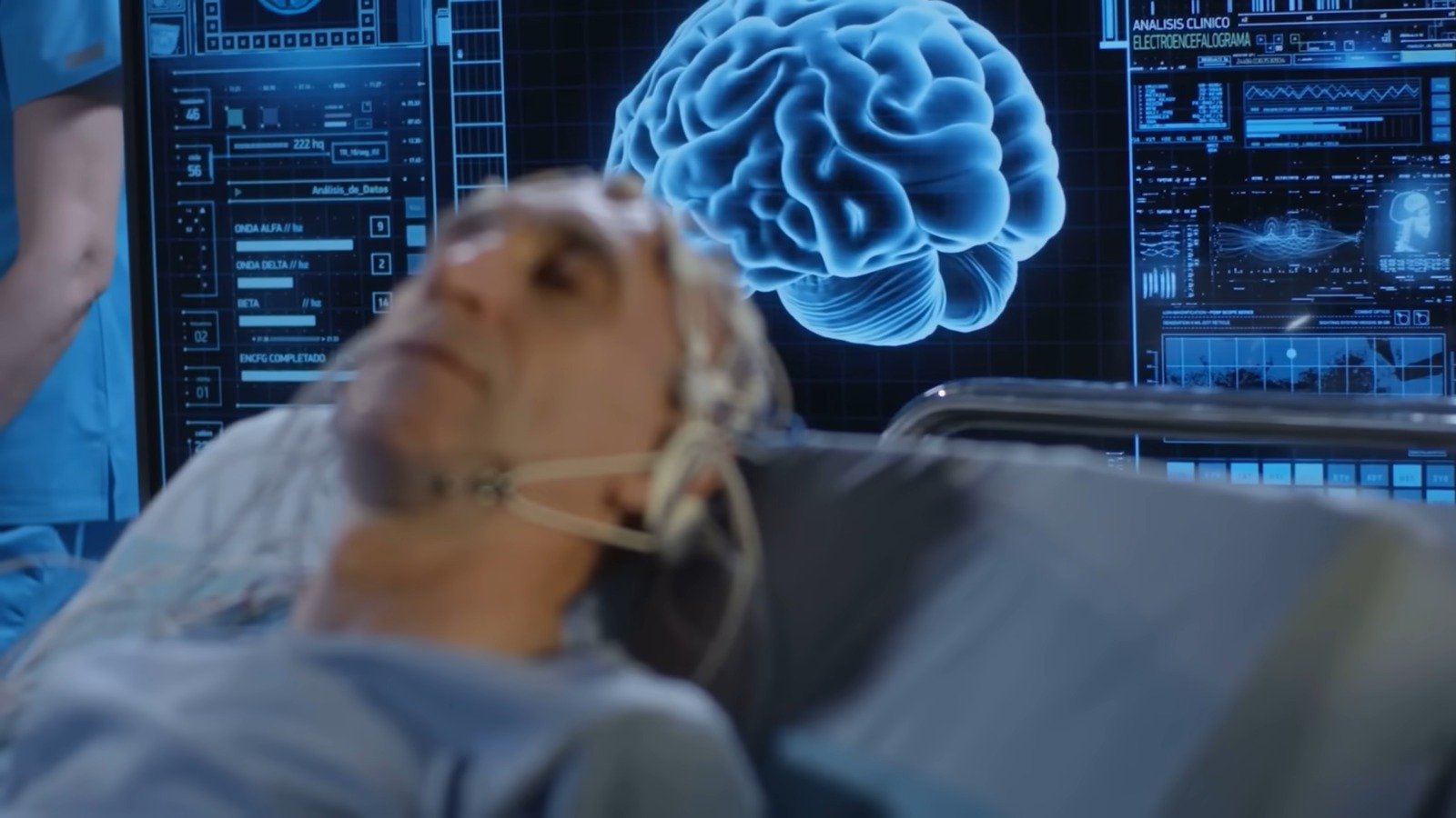 Primeiro ser humano é implantado com chip cerebral. (Captura de tela ilustrativa: YouTube The Tesla Space)