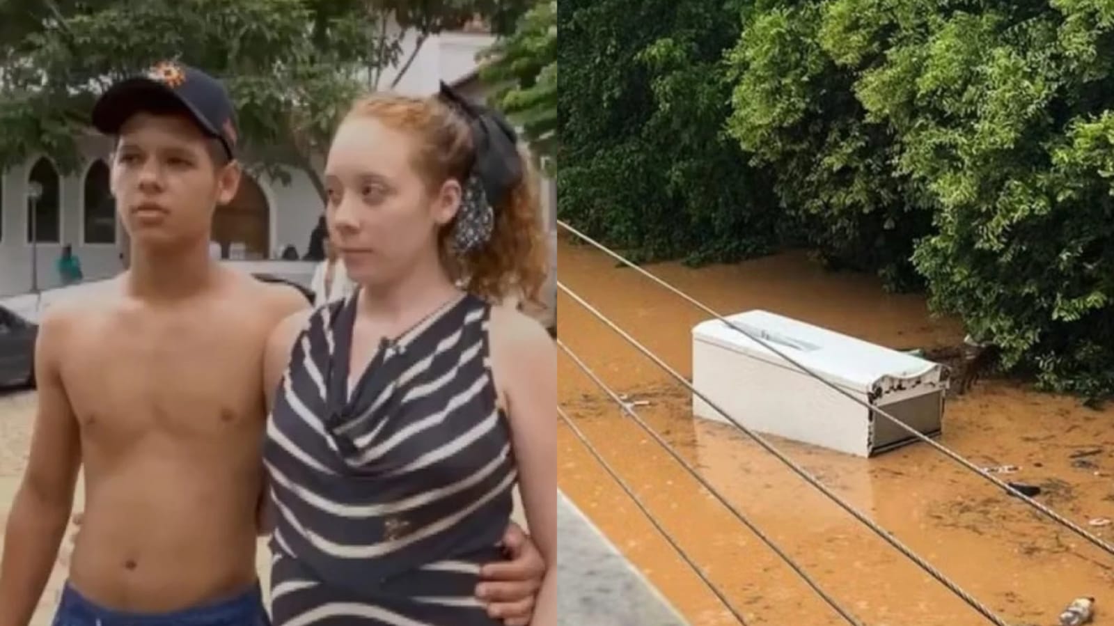 Grávida de 8 meses sobrevive a enchente após ficar em geladeira no ES: 