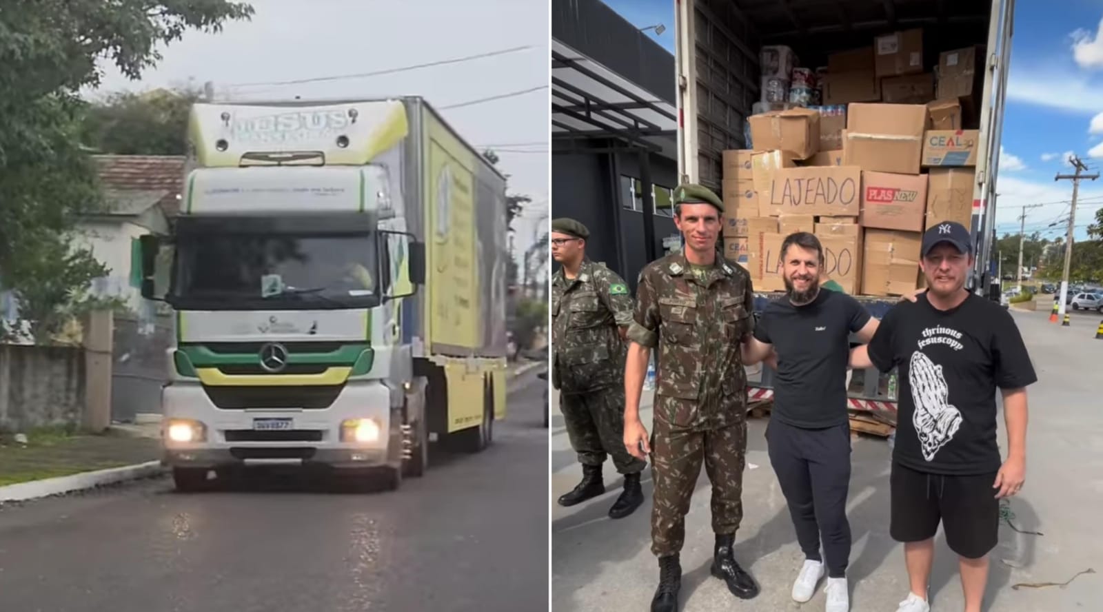 Igrejas de todo Brasil enviam caminhões com doações ao Rio Grande do Sul