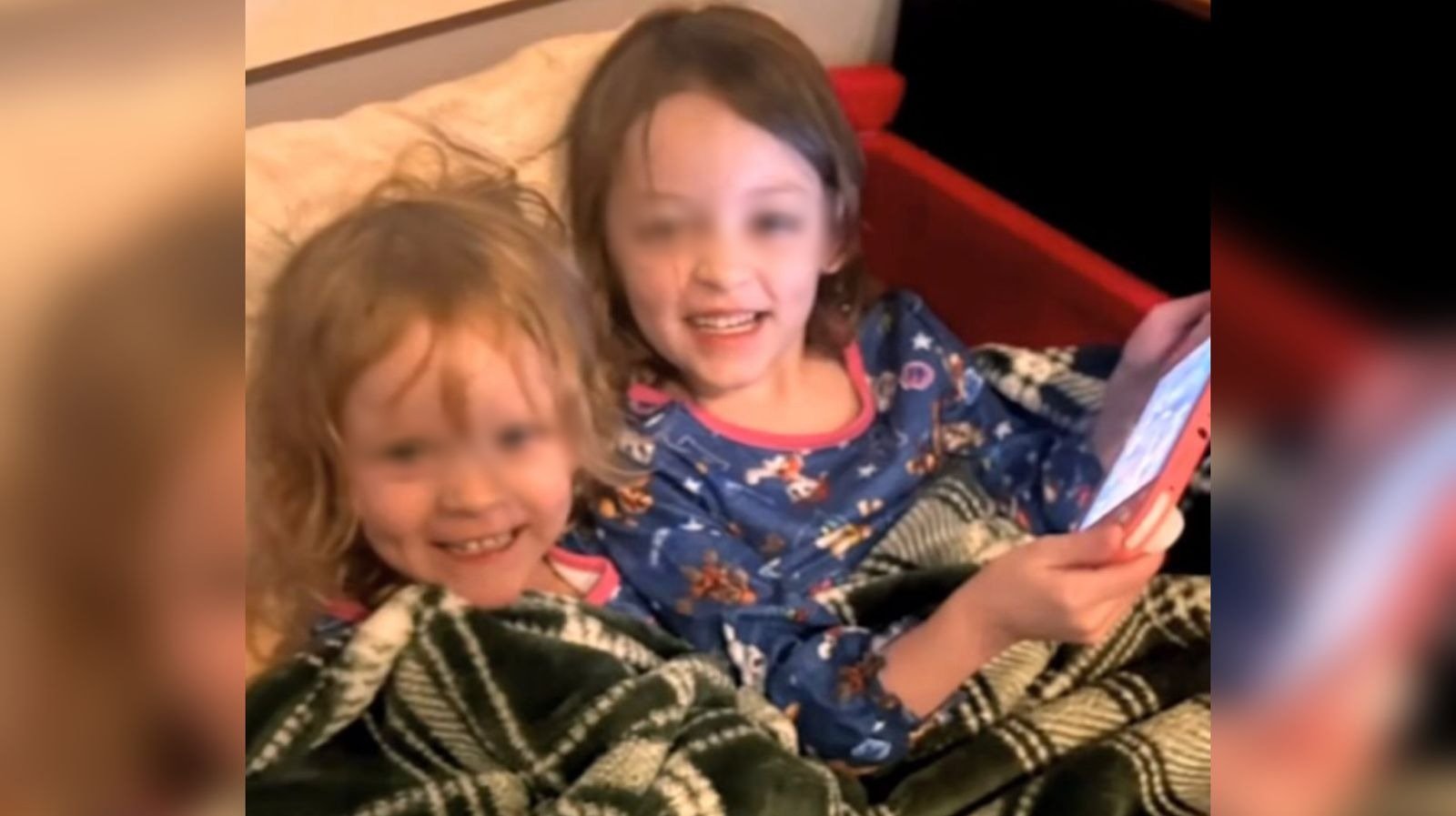As meninas estão se recuperando após o incidente. (Foto: Reprodução/TikTok/notícias9kwtv)