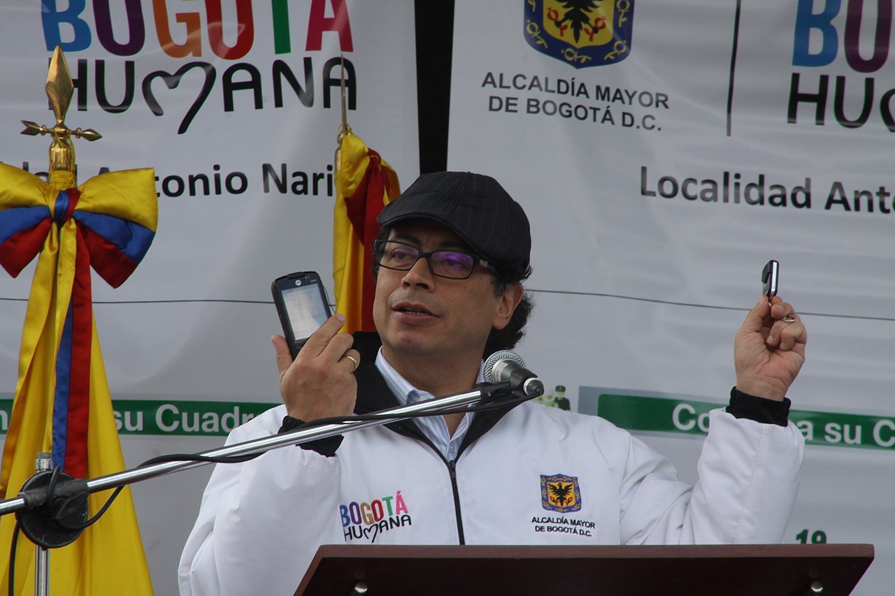 O presidente da Colômbia, Gustavo Petro. (Foto: Wikipedia)